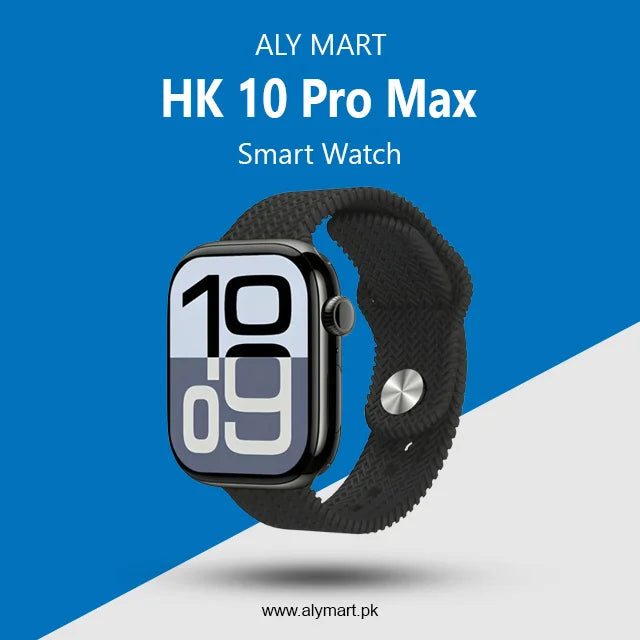 HK10 Pro Max Smartwatch – Ultra High-Resolution AMOLED Display ⌚🔥